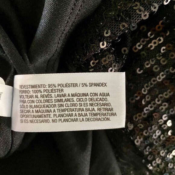 Ava & Viv Women's Sequin Tank Top 4X Black Shimmer Sleeveless Plus Size NEW NWT - Picture 10 of 10